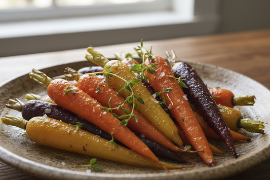 Crispy Roasted Carrots with Honey & Casa de Fuego