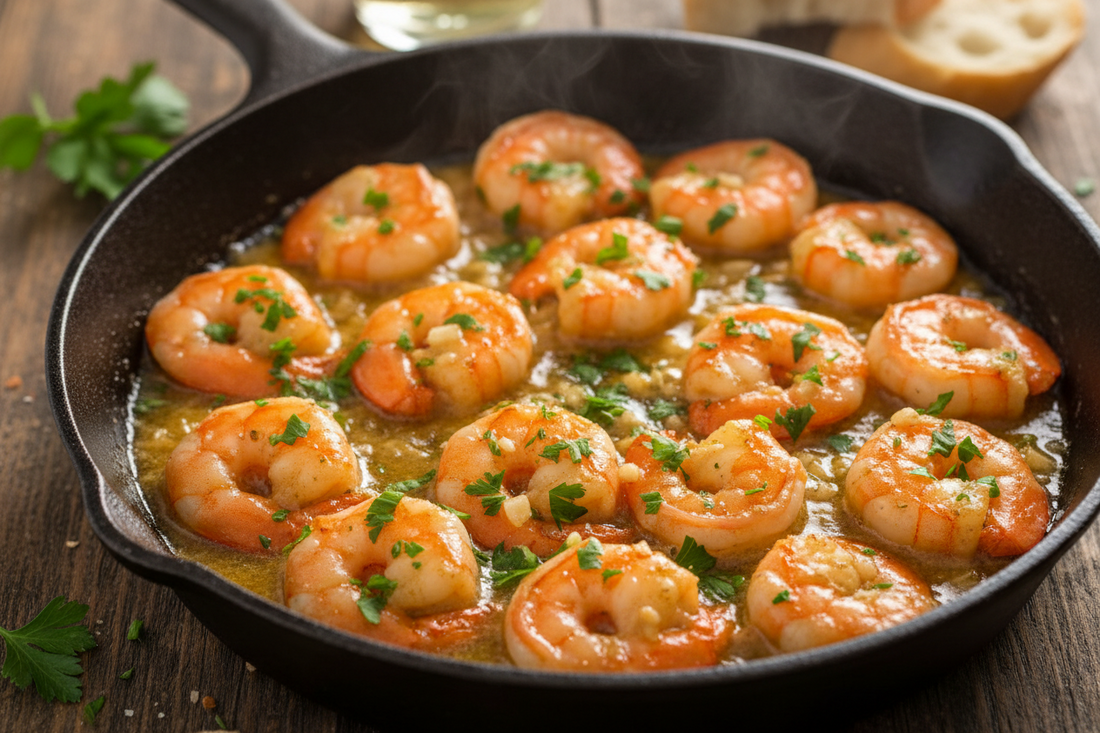 Garlic Butter Shrimp with Casa de Fuego