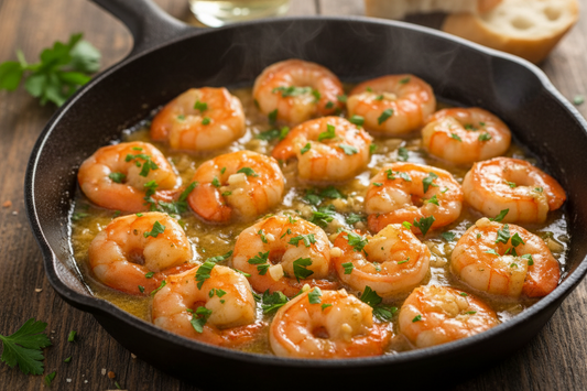 Garlic Butter Shrimp with Casa de Fuego