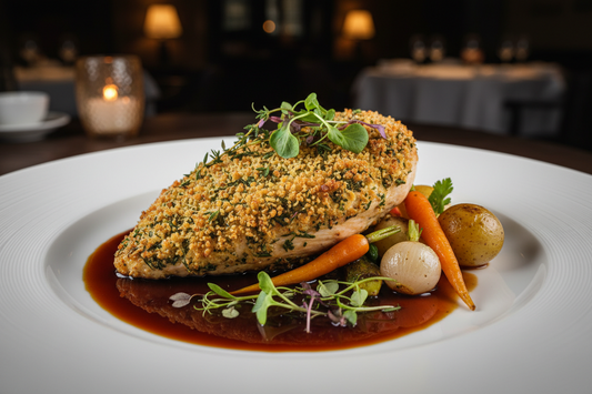 Garlic Herb Chicken with Casa de Fuego Finishing Salt